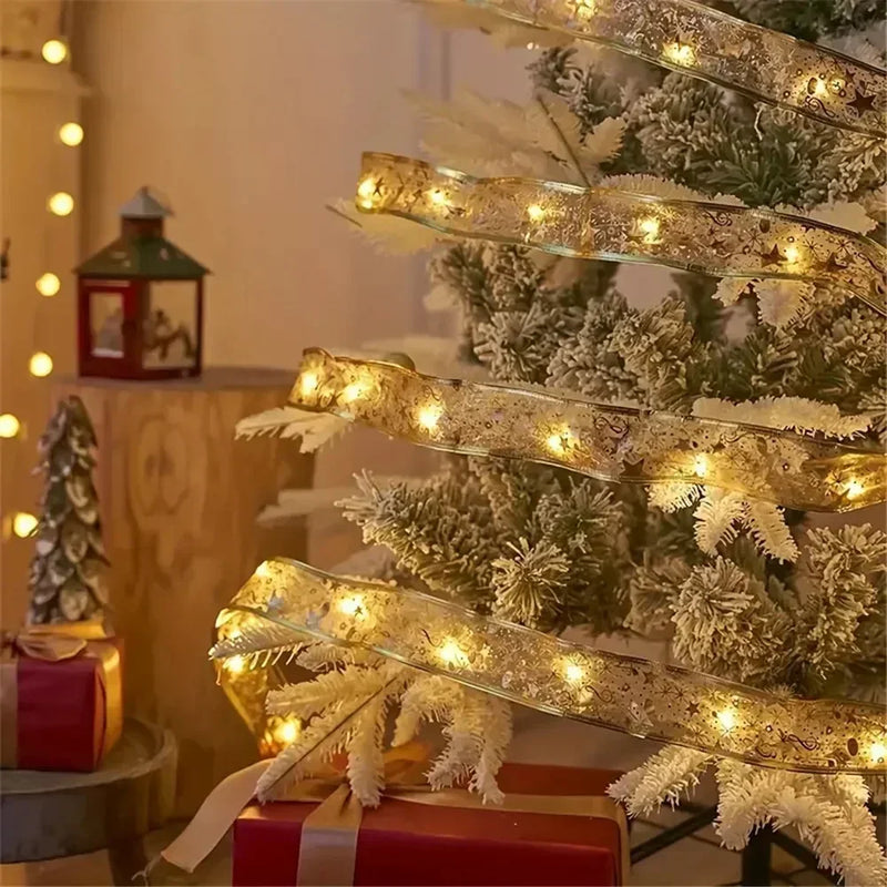 Fita Led decorativa para árvore de natal.