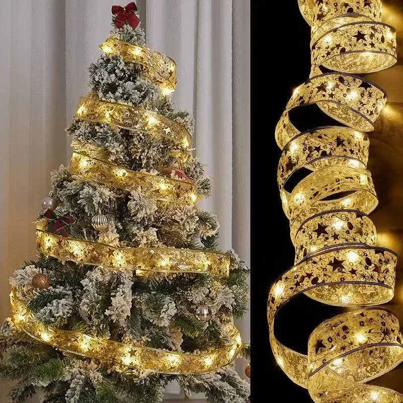 Fita Led decorativa para árvore de natal.