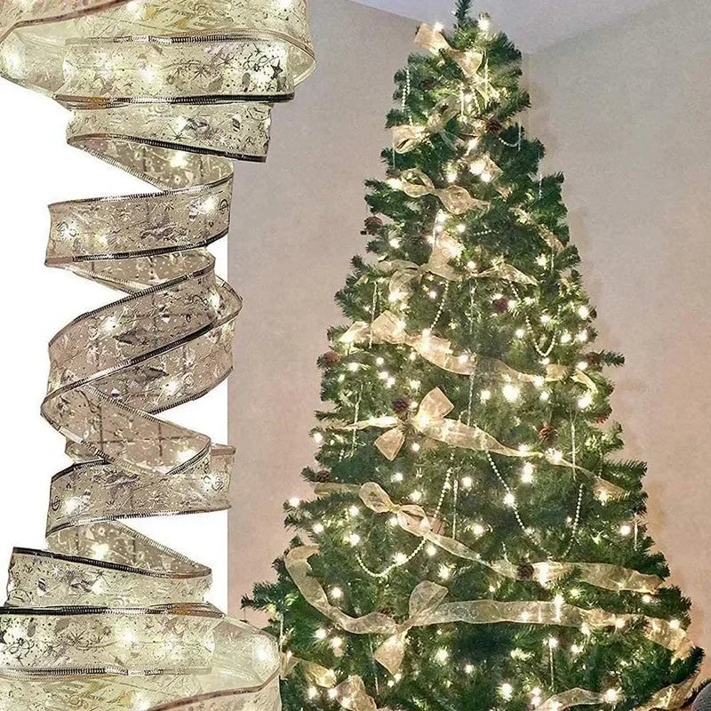 Fita Led decorativa para árvore de natal.
