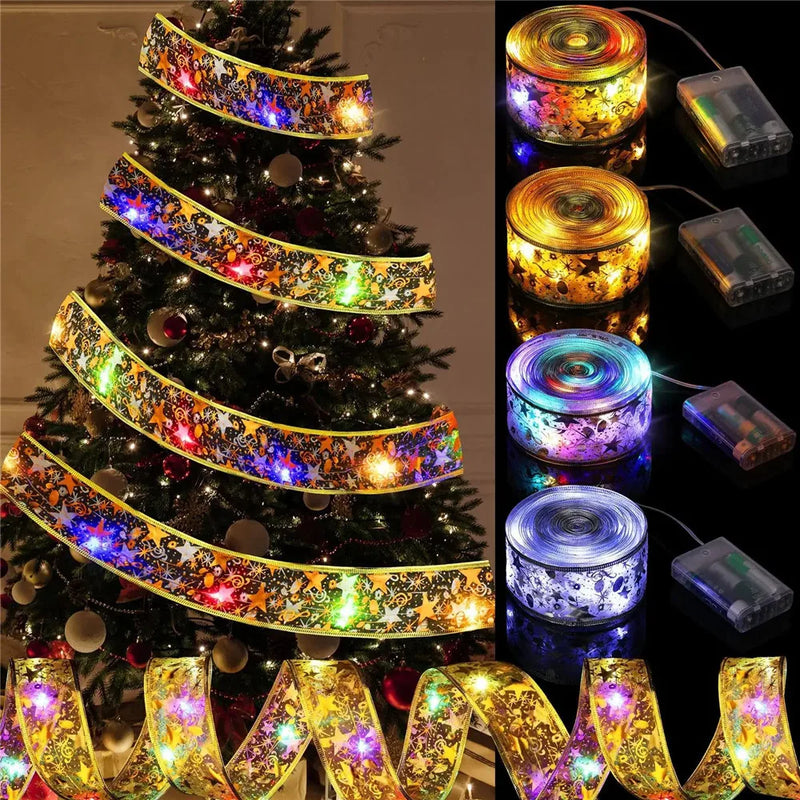 Fita Led decorativa para árvore de natal.