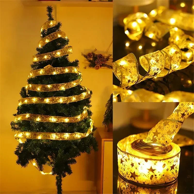 Fita Led decorativa para árvore de natal.