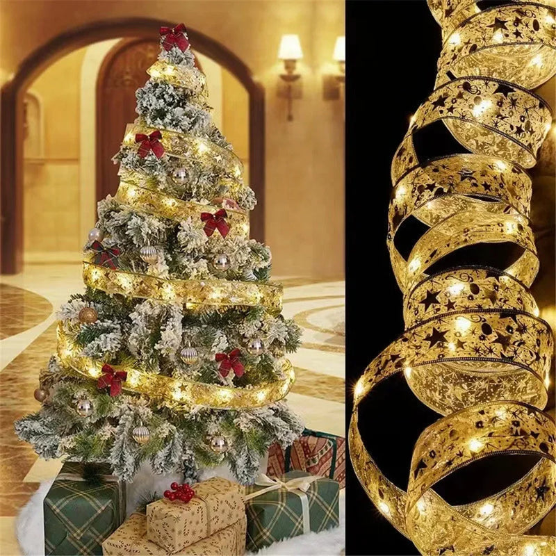 Fita Led decorativa para árvore de natal.