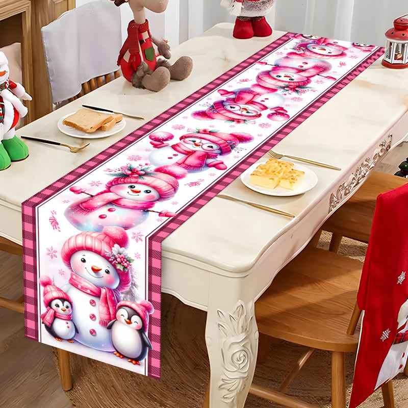 Caminho de Mesa Natalino, decoração para Casa e Festa.