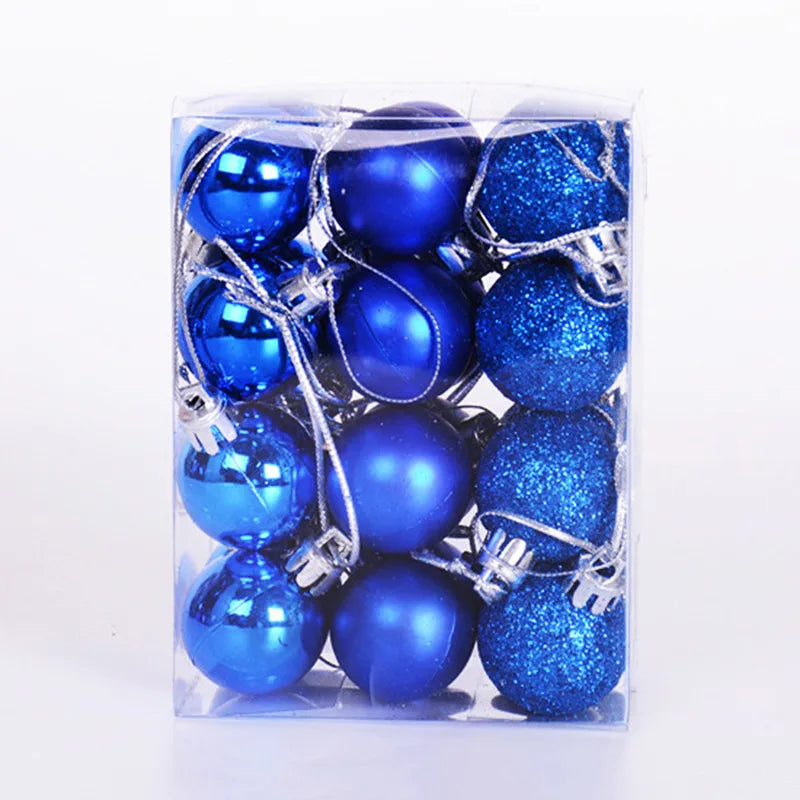 Kit 9 Bolas de Natal – Enfeites para Árvore e Decoração Natalina.